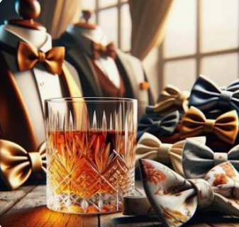 Bowties and Bourbon 8 oz Candle